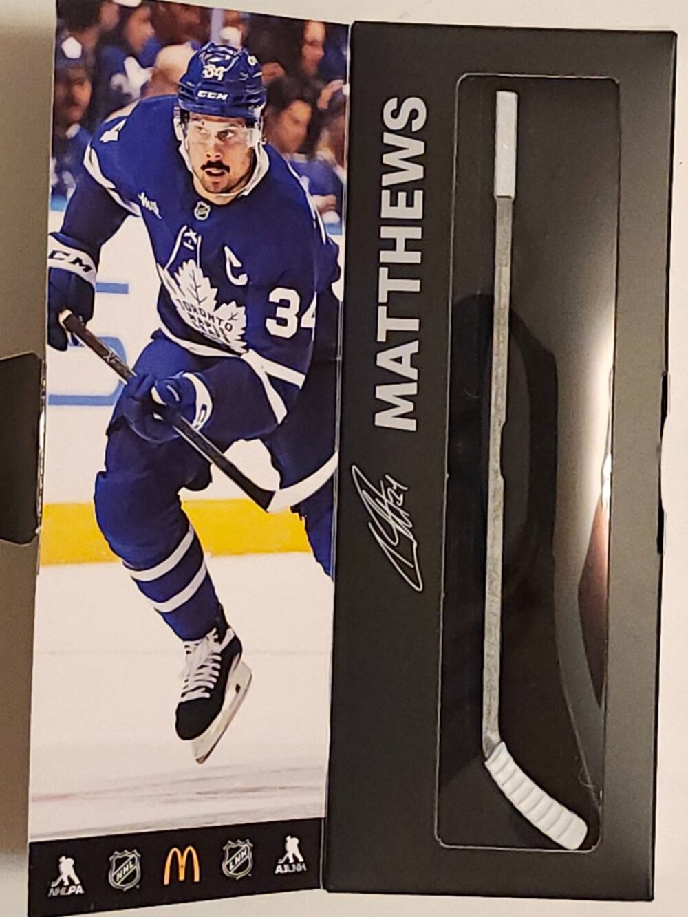 Auston Matthews NHL Star Sticks 2025-26 Toronto Maple Leafs